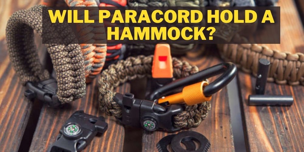 Will paracord hold a hammock?