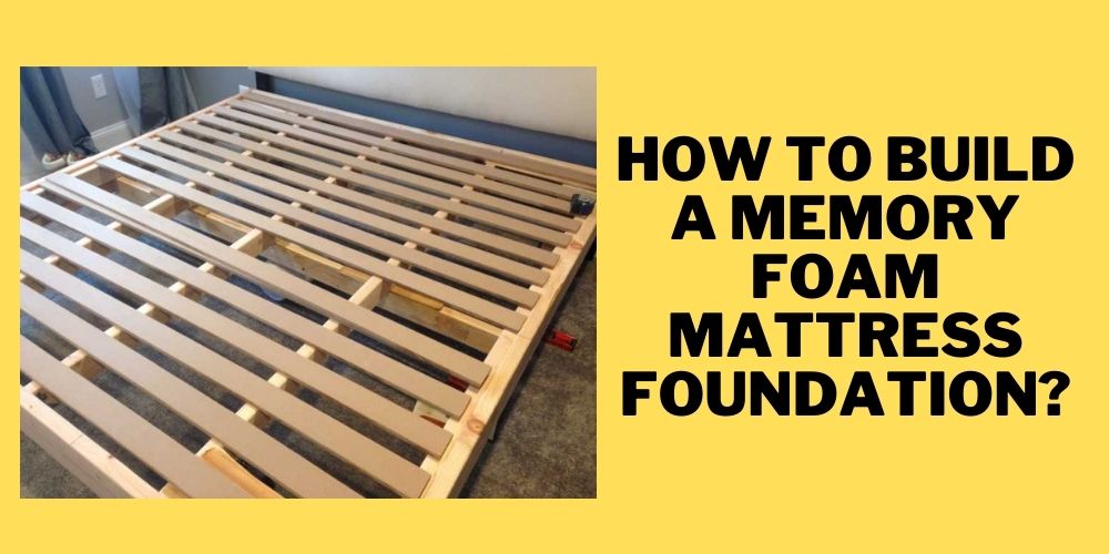 flat foundation height for memory foam mattress