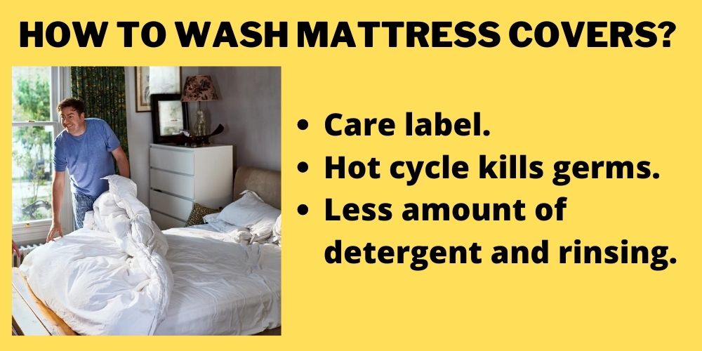 How to wash mattress covers? 