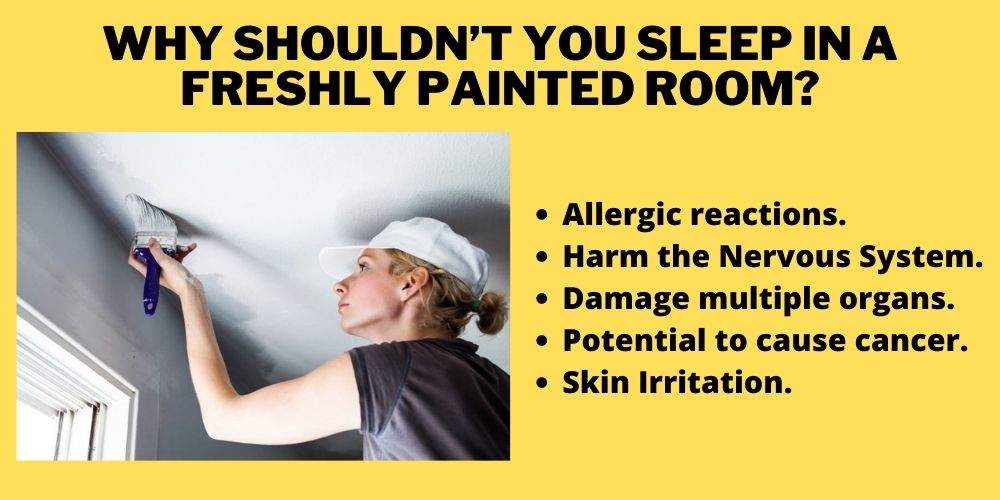 Why Shouldn’t You Sleep in a Freshly Painted Room?