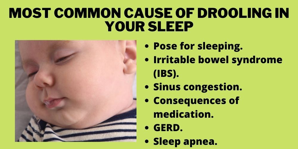 Most Common Cause of drooling in your Sleep