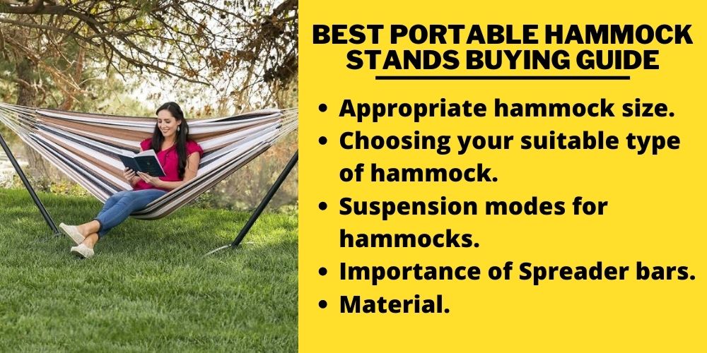 Best Portable Hammock Stands Buying Guide