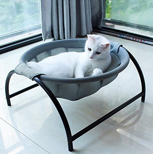 JUNSPOW Cat Bed Dog Bed Pet Hammock Bed Free