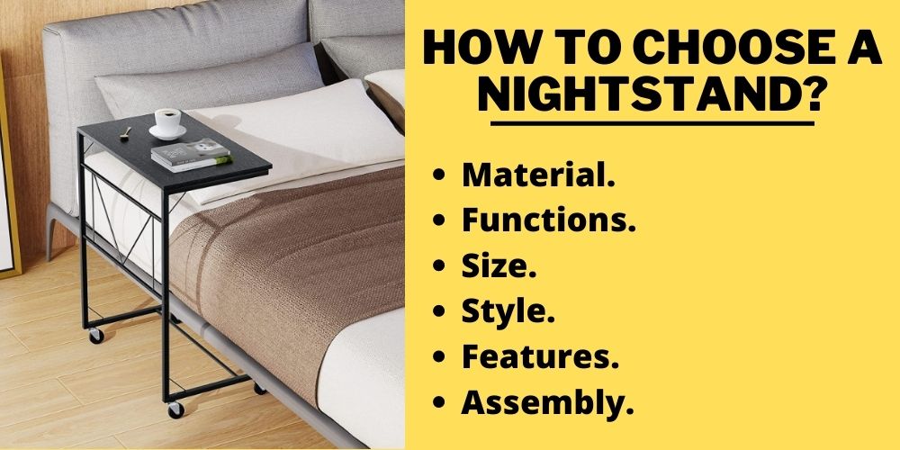 how to Choose a nightstand?